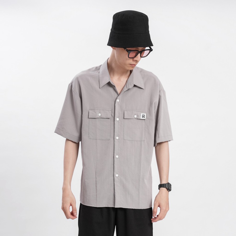 Áo SƠ MI ĐŨI Unisex N7 Basic Nam Nữ tay lỡ phong cách Hàn Quốc | BigBuy360 - bigbuy360.vn