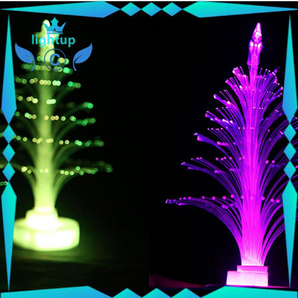 Đèn Ngủ Sợi Quang Hình Cây Thông Noel Độc Đáo
