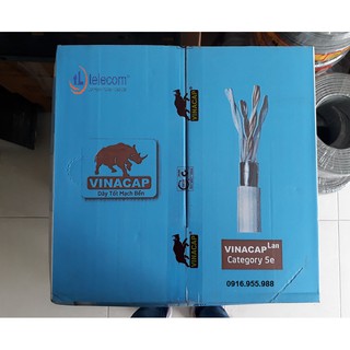 CÁP MẠNG CAT5E VINACAP Đồng nguyên chất
