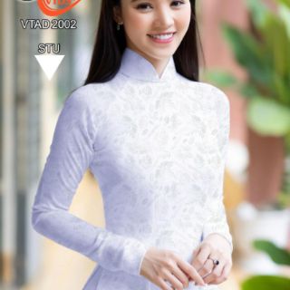 Vải áo dài nữ sinh in 3D