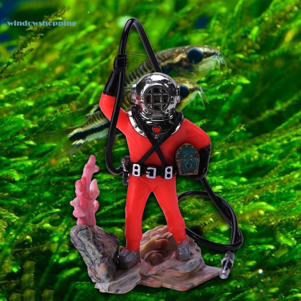 Mô Hình Thợ Lặn Biển Trang Trí Bể Cá