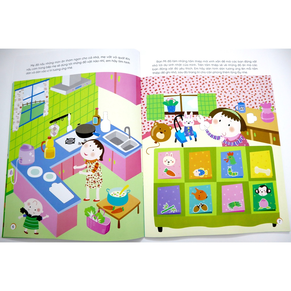 Sách - Sticker phát triển IQ - EQ - CQ