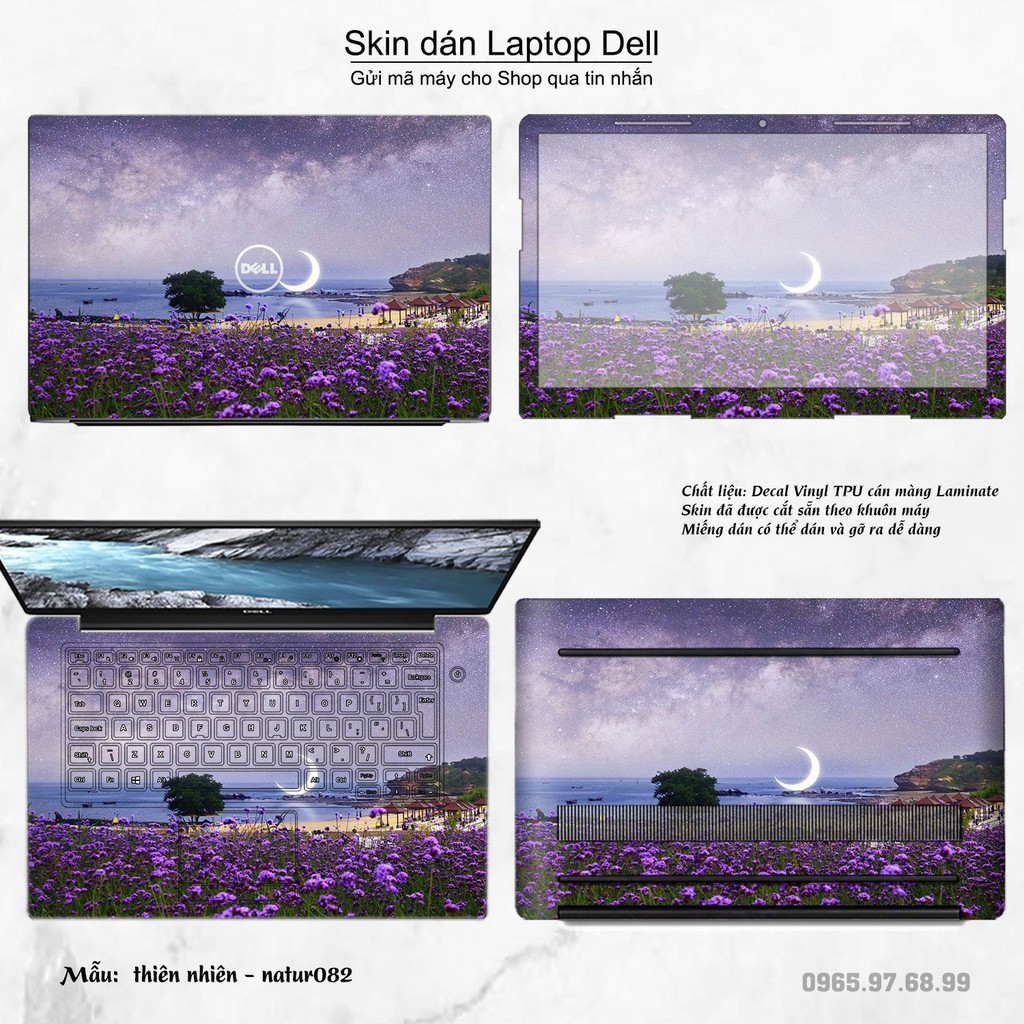 Skin dán Laptop Dell in hình thiên nhiên _nhiều mẫu 4 (inbox mã máy cho Shop)