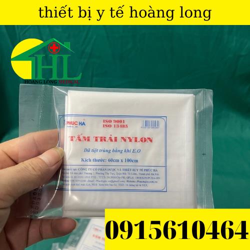 Tấm trải Nylon Phúc Hà dùng trong y tế, thẩm mỹ