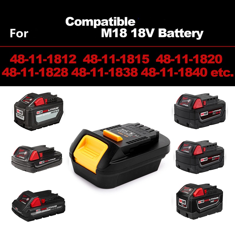 Bộ Chuyển Đổi Nguồn Điện M18 Sang Pin 20V 18 / 20V 18Dl
