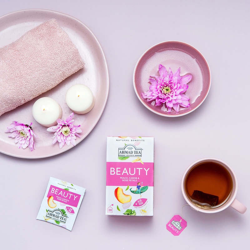 Trà thảo mộc túi lọc Ahmad Tea (hàng Nga) hỗ trợ sức khỏe