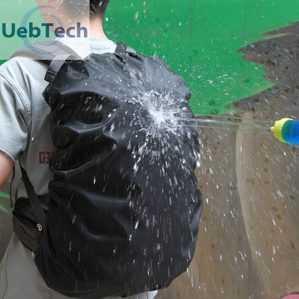 Vỏ bọc balo Uebtech 30-75L chống thấm nước tiện dụng khi đi mưa