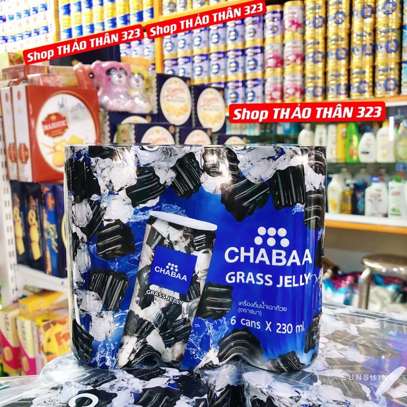 Nước Sương Sáo Thạch Đen Chabaa 230ml