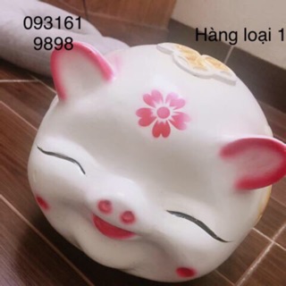 Lợn đất tiết kiệm. Lợn híp may mắn