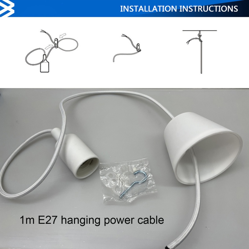 Quạt Trần 3 Tốc Độ Có Đèn LED AC 86V-265V E27 30W 10.2 inches