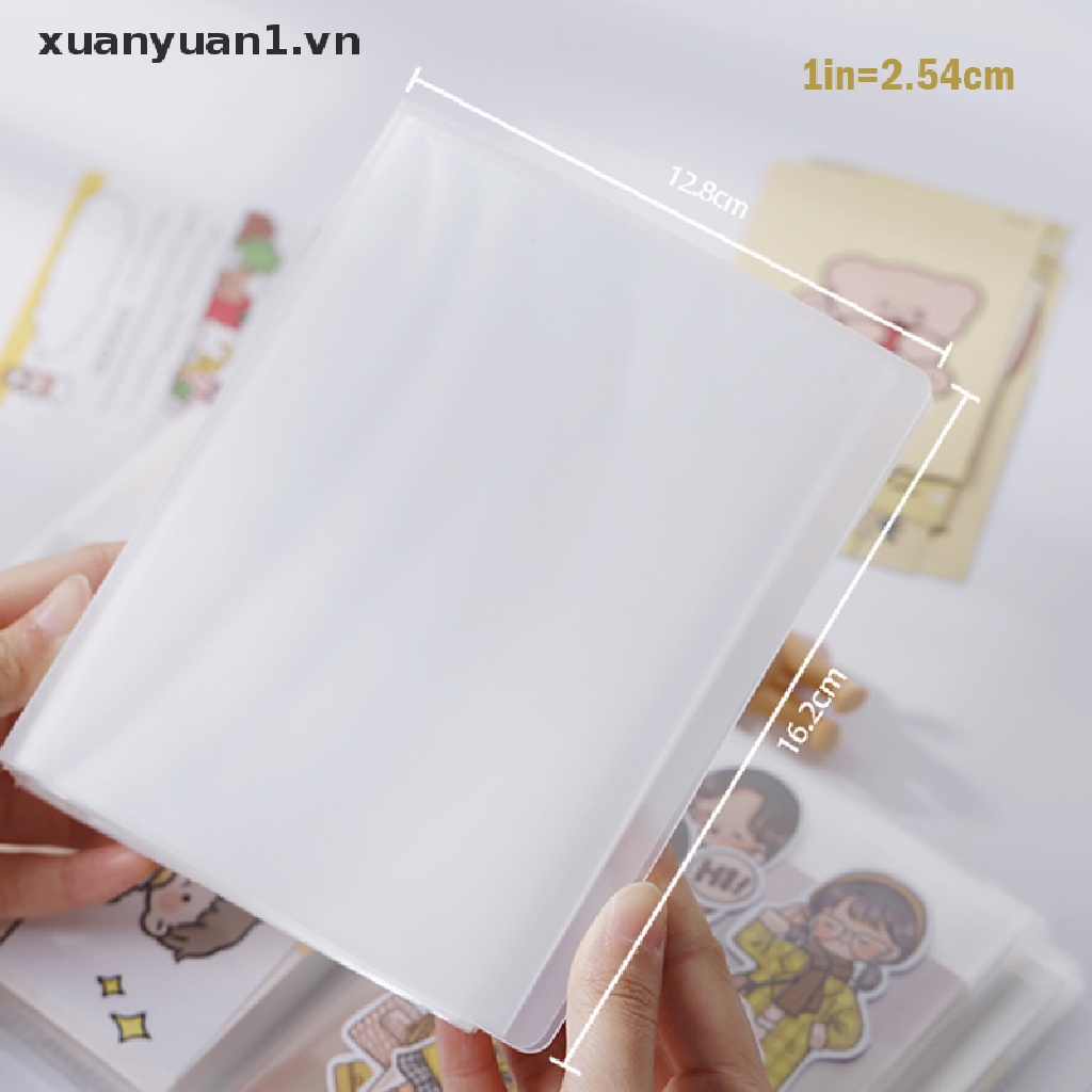 Album Ảnh Bỏ Túi 40 Tờ Khổ A6 Mới