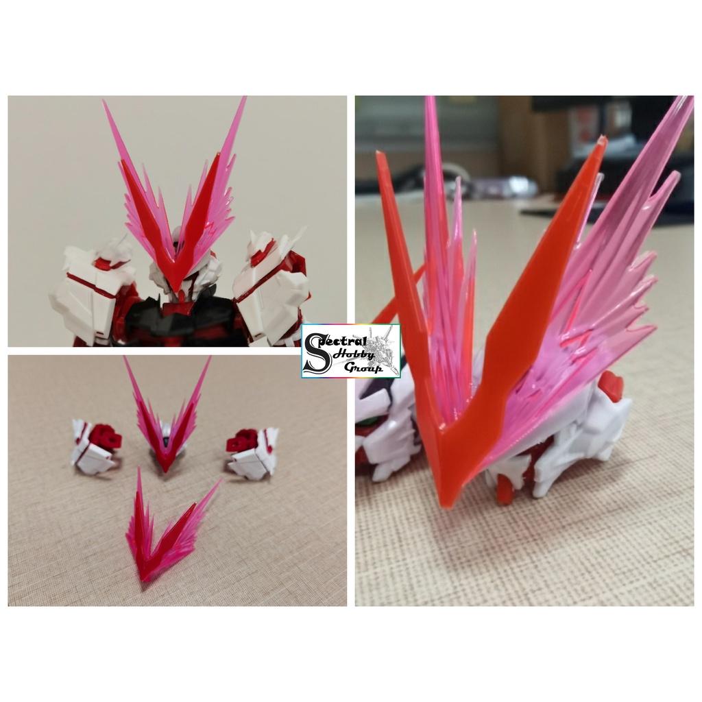 Phụ kiện mô hình lắp ráp Sừng Đầu Vai cho MG MB gundam astray red blue Head V-fin shoulder