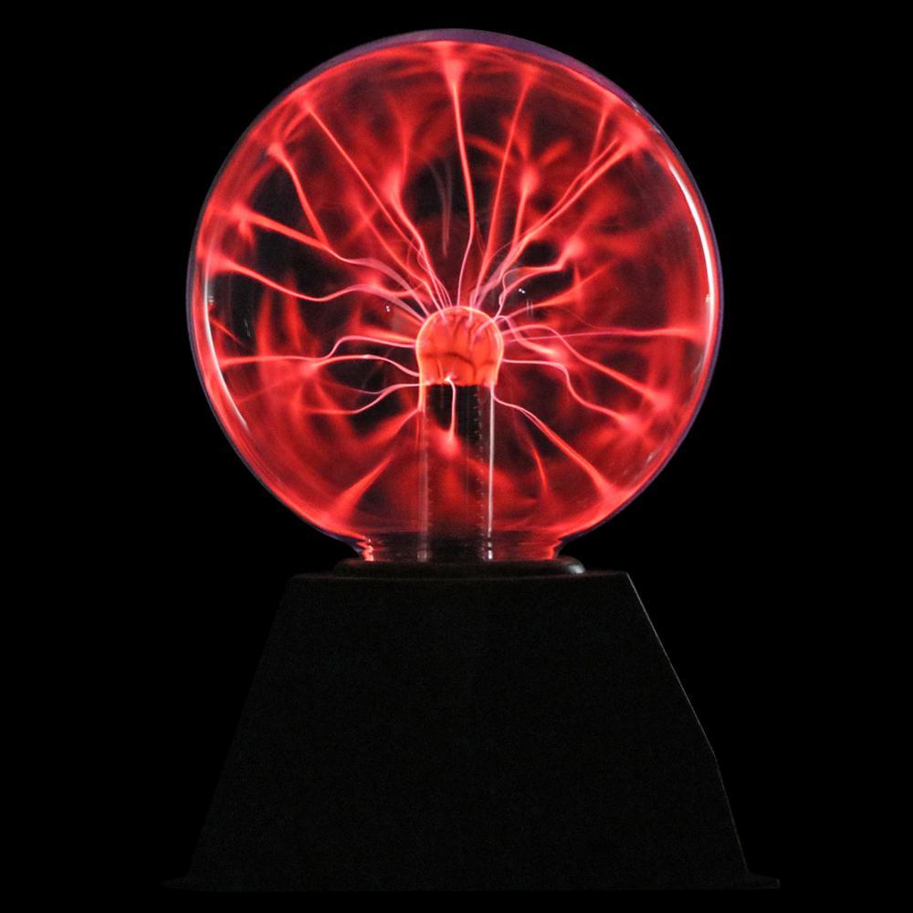 Đèn Ngủ USB Thay Đổi Màu Sắc Hình Quả Cầu Plasma Lãng Mạn