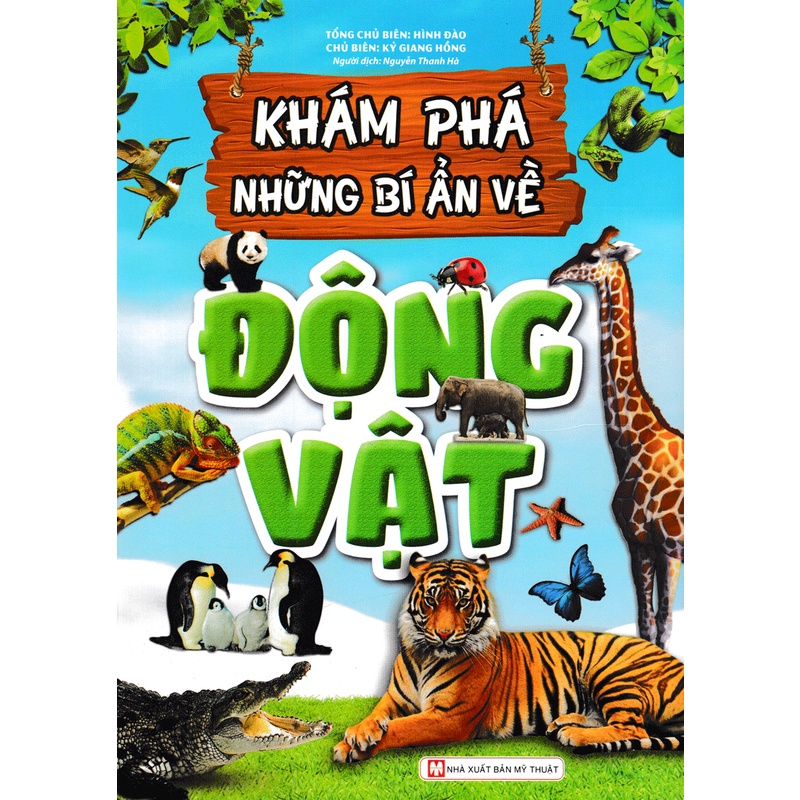 Sách - Khám phá bí ẩn về Động Vật + tặng bút