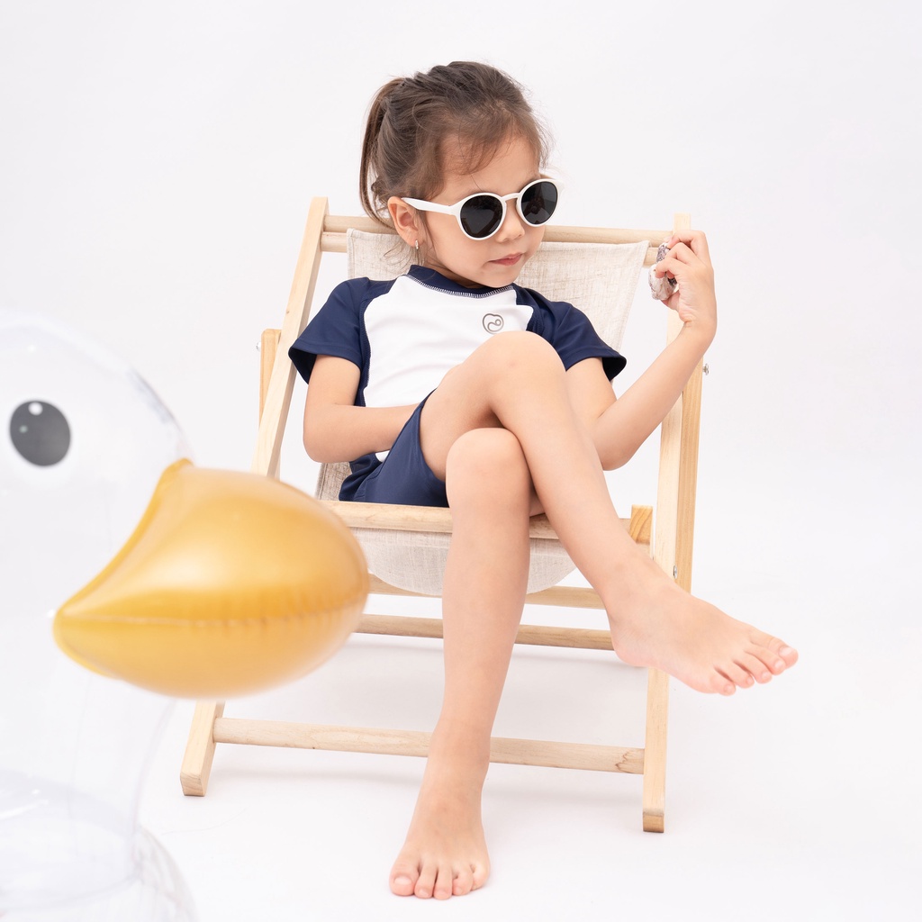 Bộ bơi liền ngắn tay - BU Aqua