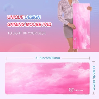  Tấm lót chuột chơi game Onikuma G3 70*30cm 