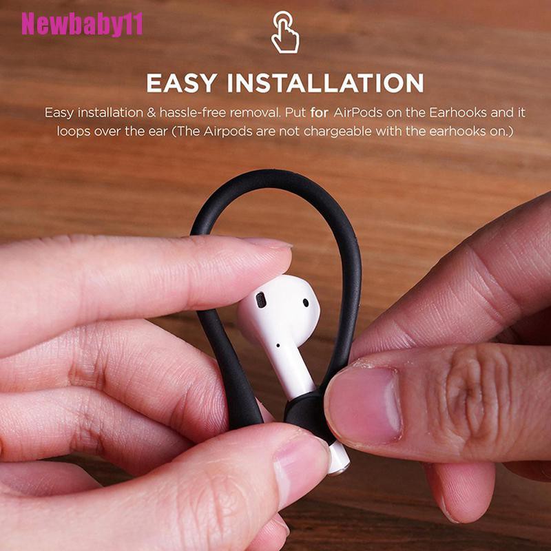 Set 2 Cặp Tai Nghe Bluetooth Dạng Móc Vành Tai Chất Lượng Cao Chống Rơi Chất Lượng Cao BABY11