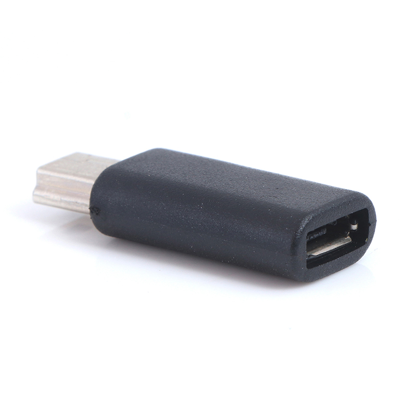 Đầu Chuyển Đổi Cổng Micro USB Sang Mini USB Màu Đen