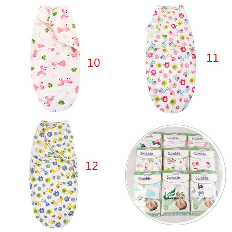 Túi ngủ cotton mềm mại họa tiết dễ thương cho bé