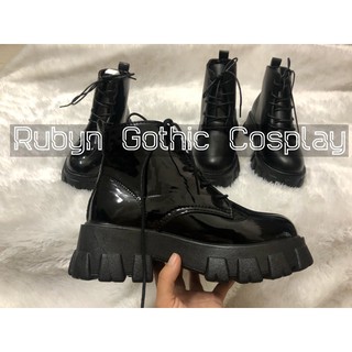 [Sẵn] S5. Giày Boots Chiến Binh mẫu mới 2020 5cm ( size 35-40 ) ( BÓNG và NHÁM )