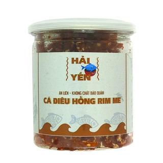 Đặc sản Khô cá điêu hồng rim me Loại 1 - Hộp 210 gram