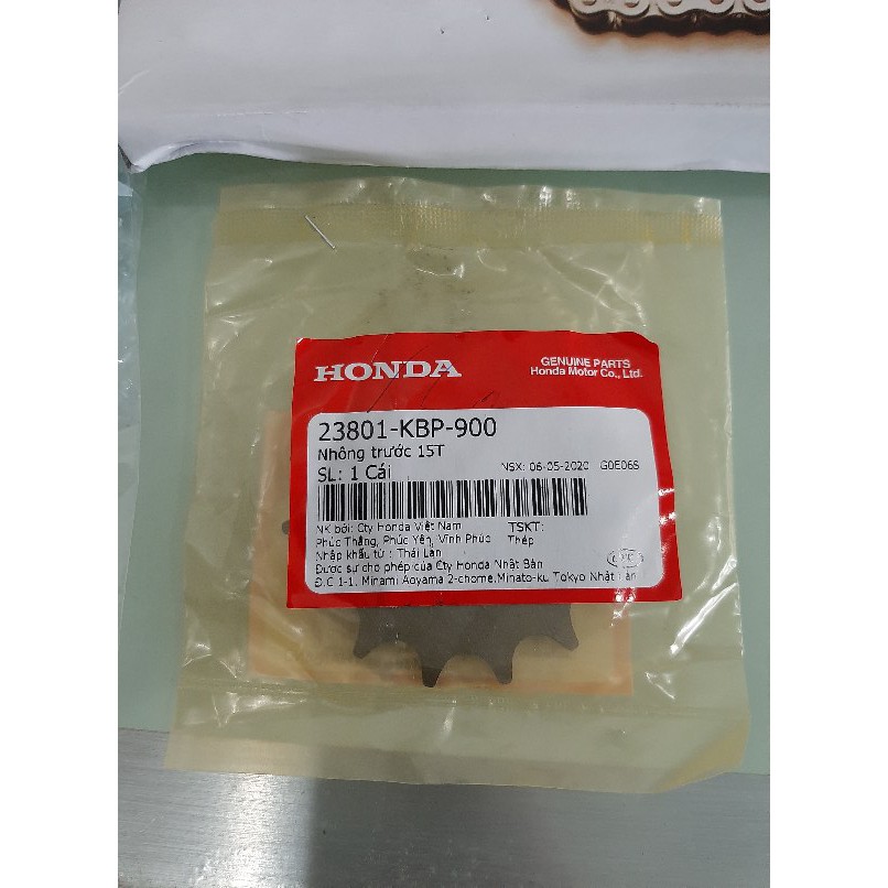 Bộ nhông xích WINNER 150 ĐƠI ĐẦU Chính hiệu honda