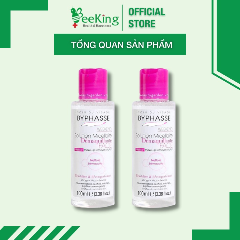 Nước Tẩy Trang Byphasse An Toàn Cho Mọi Loại Da 100ml | BigBuy360 - bigbuy360.vn