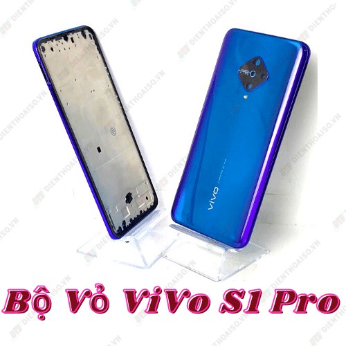 vỏ bộ vivo s1 pro xanh tím ,đen, trắng