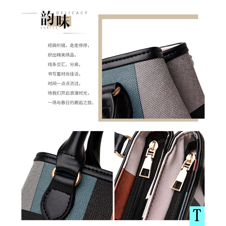 Túi Xách Tay Hai Ngăn Thời Trang Mới Dành Cho Phụ Nữ Trung Niên 2022