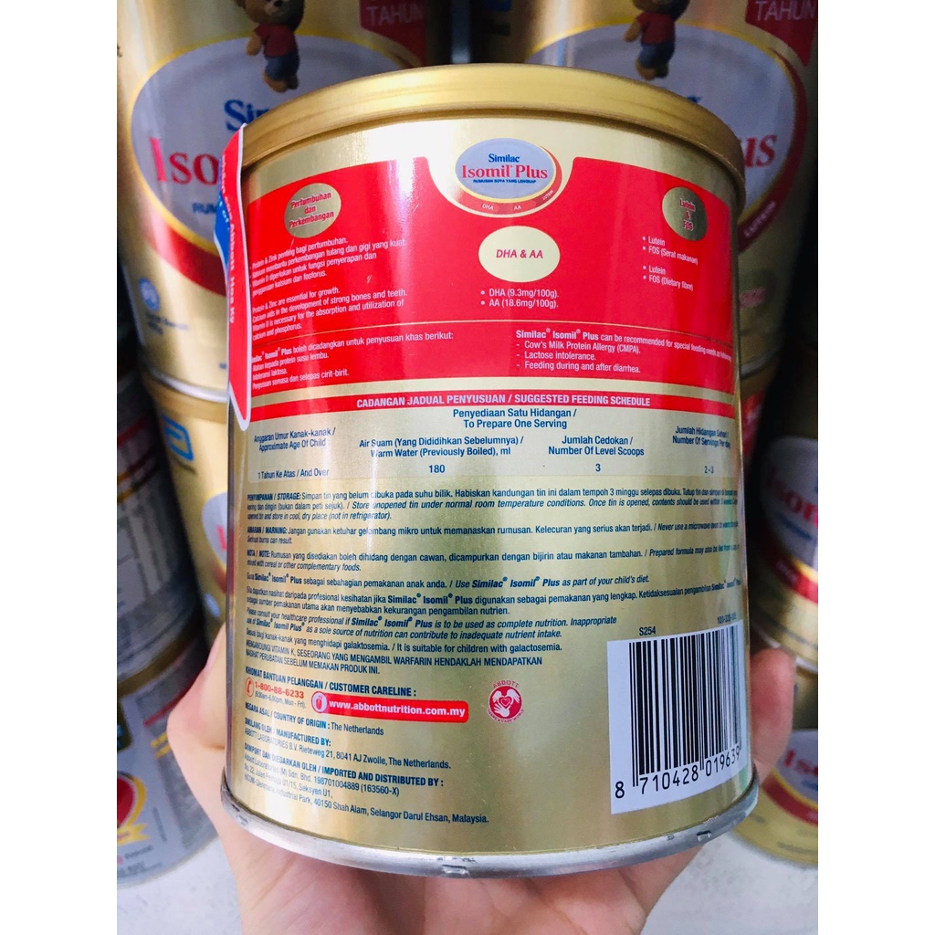 [MẪU MỚI] Sữa Similac Isomil số 2 400g Date 2023