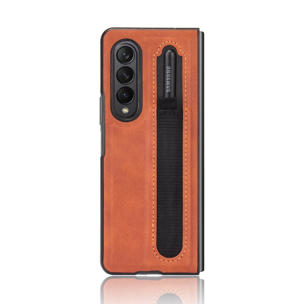 Bao da máy tính bảng chống va đập có ngăn đựng bút thời trang cho Samsung Galaxy Z Fold 3 F9260