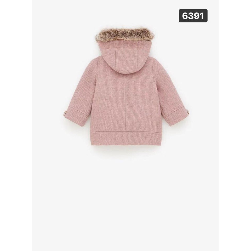 Áo dạ hồng Z.A.R.A BG