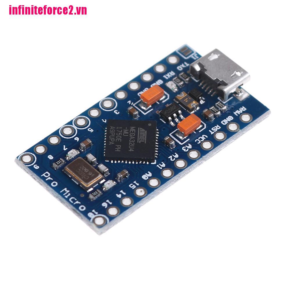 Mô-Đun Micro Atmega32U4 5v 16mhz Thay Thế Atmega328 Arduino Pro Mini