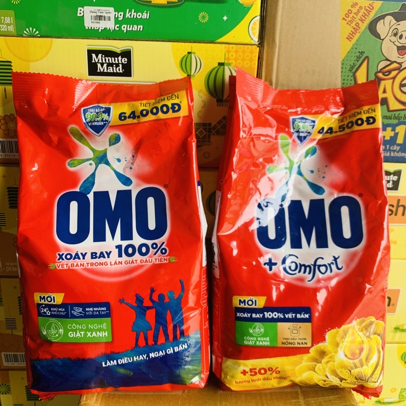 Bột Giặt Tay Omo 3kg/2,7kg siêu bọt đánh bay vết bẩn cứng đầu