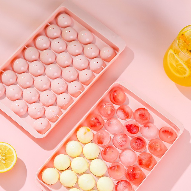 Khay làm đá, làm thạch viên bi tròn THẾ HỆ MỚI tiện dụng siêu HOT !!!!!