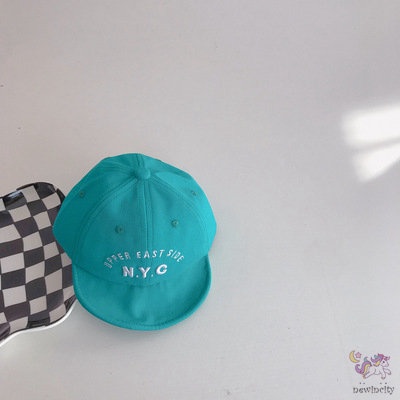 Mũ Lưỡi Trai Thêu Chữ Cái Đơn Giản Phong Cách Hàn Quốc Cho Bé