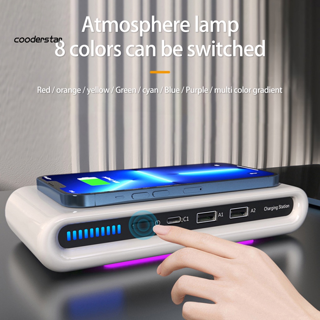 Đế Sạc Không Dây 30W N67 4 Trong 1 Cho Điện Thoại