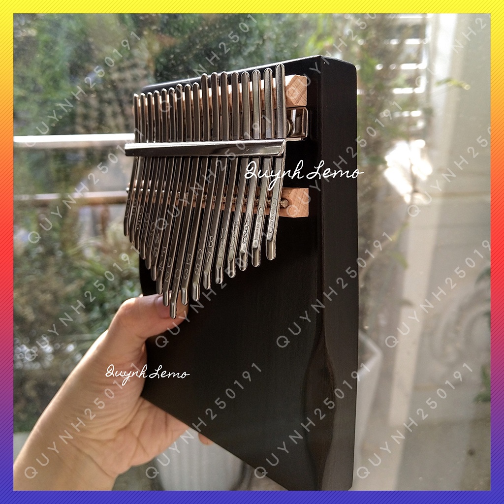 Đàn kalimba 17 phím siêu rẻ âm hay không tịt - full bộ phụ kiện