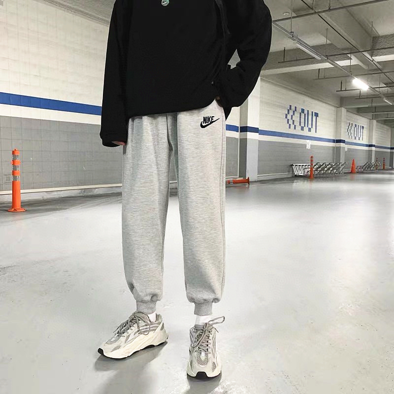 Trends Nike Sports Pants Men's and Women's Fashion Double Casual Pants Wide-legged pants | WebRaoVat - webraovat.net.vn