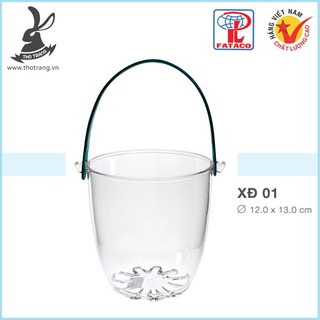 Xô Đá XD01 Nhựa Trong Acrylic Cao Cấp Fataco Việt Nam - Hot