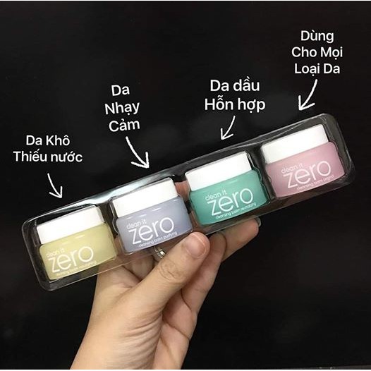 TẨY TRANG SÁP ZERO MINI