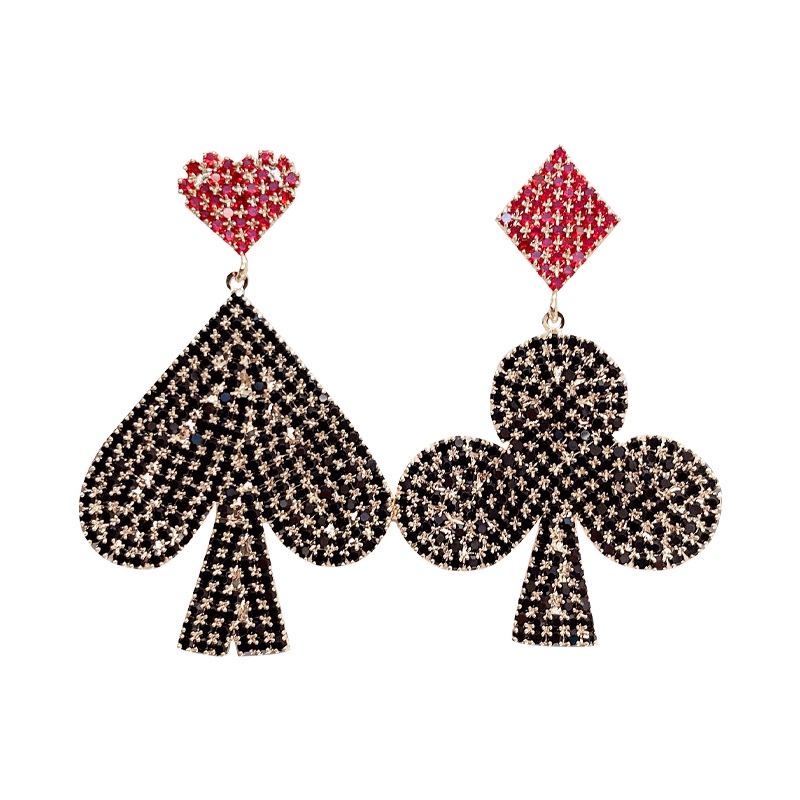 Đôi bông tai hình trái tim mạ bạc 925 xinh xắn