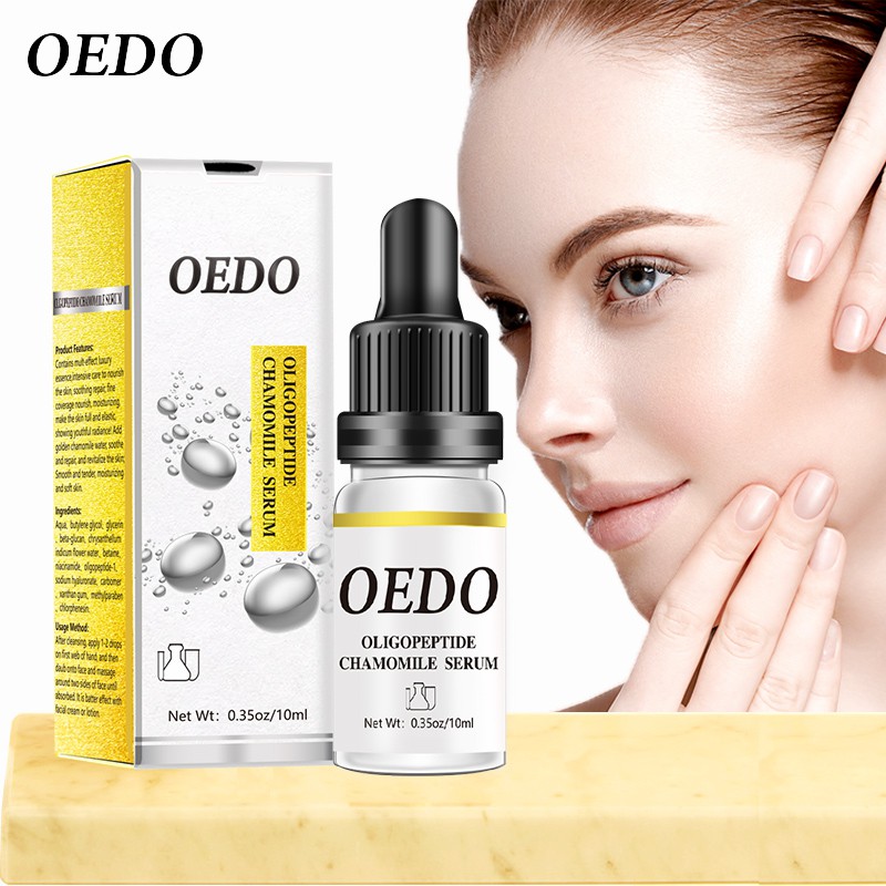 Oligopeptide Chamomile Serum OEDO Làm dịu và Phục hồi Chống nhăn Dưỡng ẩm Chăm sóc Chuyên sâu Cho Mặt 10ml