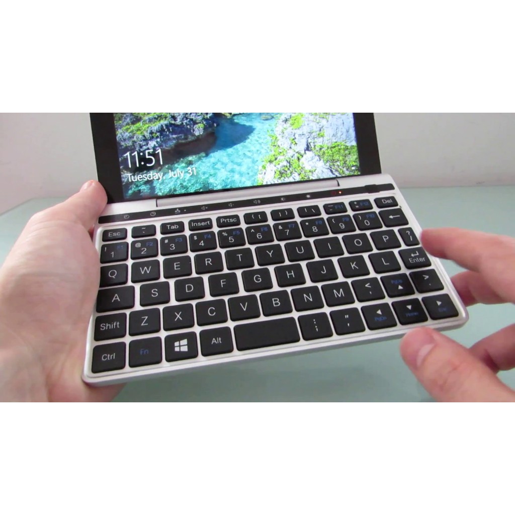 GPD Pocket 2 Mini PC laptop nhỏ gọn cấu hình cao chơi game mượt, chip M3-8100Y Ram 8GB SSD 128GB | BigBuy360 - bigbuy360.vn