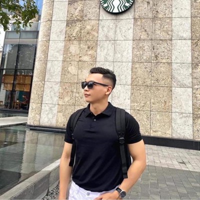 Áo polo cho nam cổ dệt chất đẹp | BigBuy360 - bigbuy360.vn