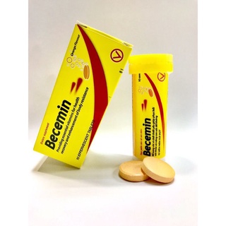 BECEMIN tuýp 10 viên sủi Vitamin C multivitamin tăng sức đề kháng