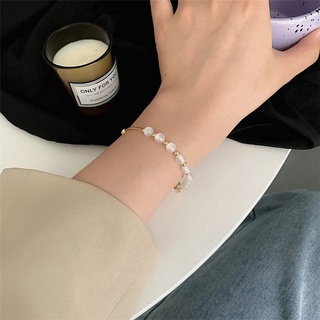 Minority beaded bracelet light luxury love hand jewelry F692