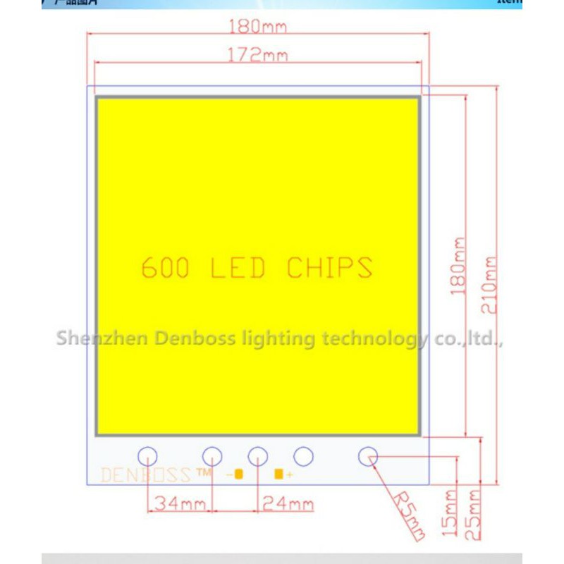 Chíp led 300w - 12-14v