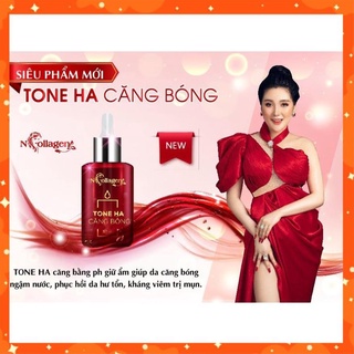 Serum tone ha căng bóng n'collagen chính hãng - cấp nước tức thì, giữ ẩm mạnh mẽ cho làn da căng mọng