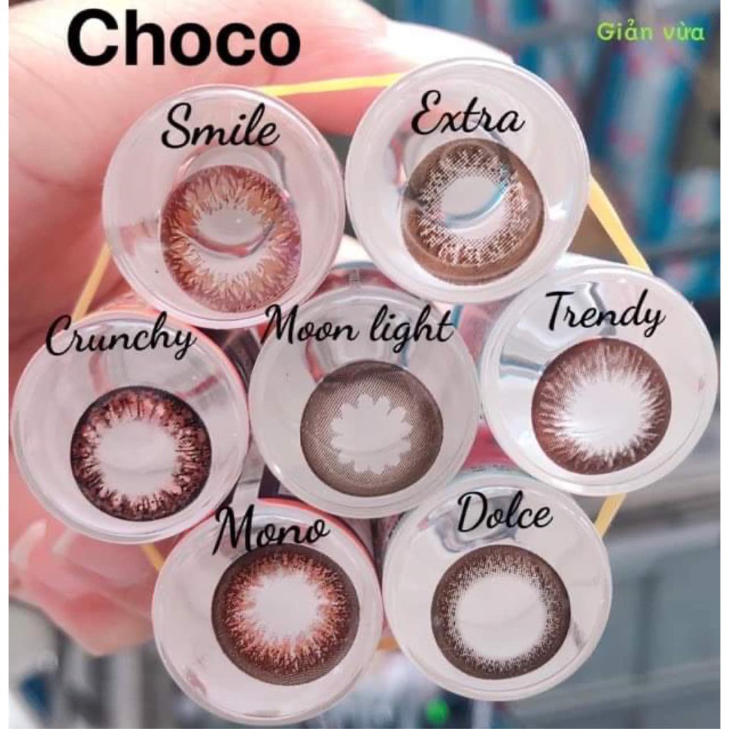 Lens Nâu Choco tự nhiên